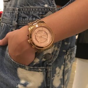COPY - Rose gold Michael Kors watch